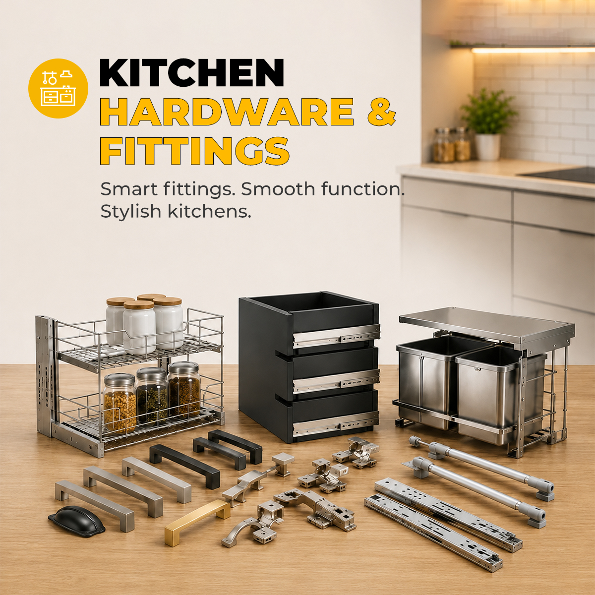 Kitchen Hardware & Fittings