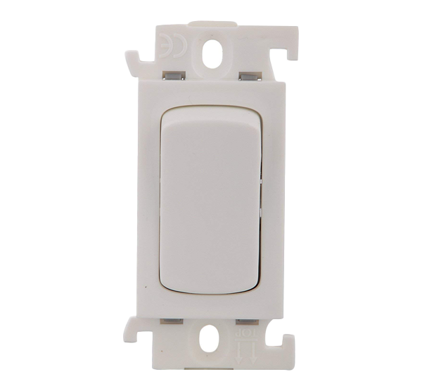Legrand Mylinc 6 Amp 1-Way Modular Switch (White, 1 Module)